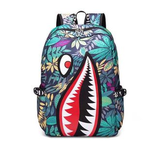 Mode Backpack Children 'Junior Personality Shark Lightweight High School CRLPE
