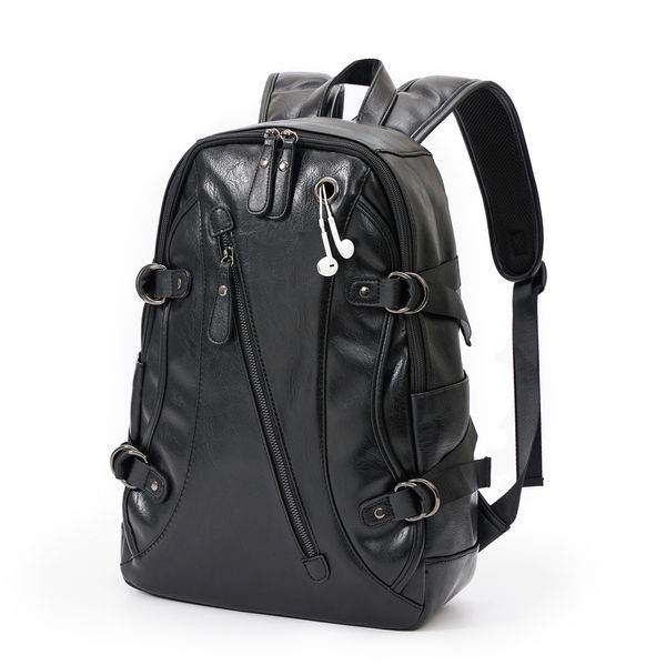 Mochila de moda Bolso de mujer salvaje viento universitario impreso gran capacidad multifunción Hombres mochilas Crossbody bolso de diseñador