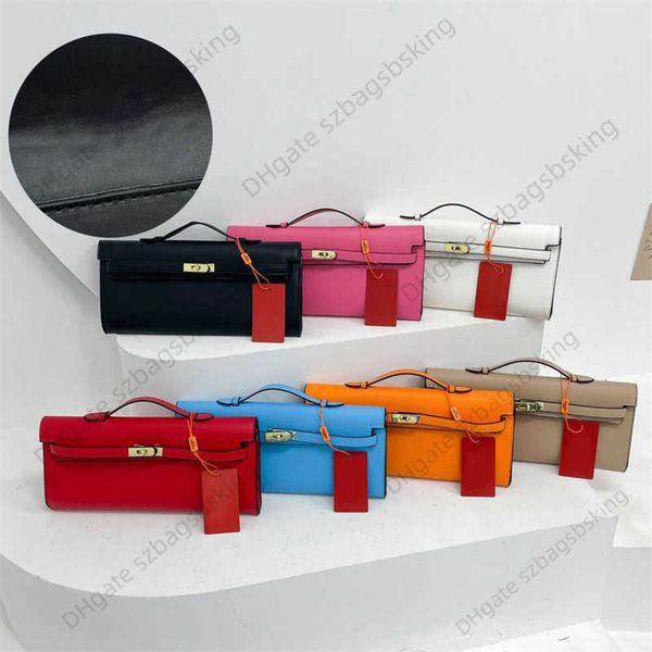 Bolso de moda, billetera de mano de diseñador, nueva variedad de colores disponibles, bolso de mano, liquidación al por mayor, bolso de mujer boutique de lujo simple
