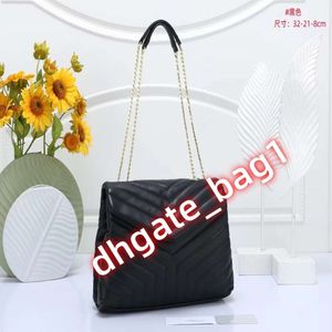 Fashion Bag Store YS Single Shoulder Crossbody Handtas 90% Factory Hot verkoopt Groothandel klassiek lederen clamshell Tote -tassen Handheld Luxe Chain Messenger Bags