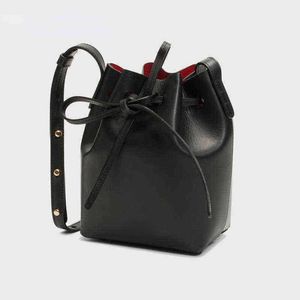 Mode Tas Tote Ansurstudios Mini Emmer Mansur Vrouwen Echte Lederen Schoudertas Gavriel Dames Crossbody S Klein Voor Meisje 220418