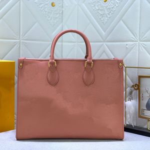 Fashion Bag veelzijdige vrouwen TOTE TOES EMBOOT BLOEMBRIEF Design Handtas Portemonnee met serienummer