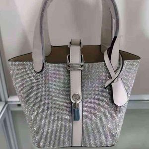 Fashion Bags Messenger dames van emmer keten groente diamant schoudermand volledige mode handtas nnspu