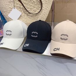 Fashion Ball Caps For Women Designer Summer Cap Casual Beach Sun Hat Simple Hats 3 Colors