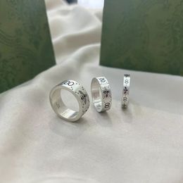 Bagues de styliste pour hommes et femmes, bijoux en argent Sterling, classique, Double abeille, même Style, bague de Couple, à la mode