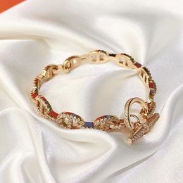 mode -armband armband voor vrouw luxe armbanden mannen en vrouwen designer armbanden varkens snuit alledaagse accessoires feest bruiloft valentijnsdag