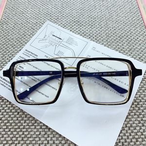 Mode Bardian Jinnn Jonge Unisex Bril Frame 59-20-145 Fashion Cool-stijl bril voor recept bril Fullset Box