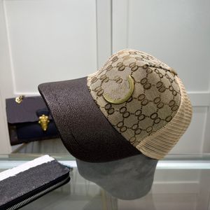 Capeur de baseball de mode Hat de créateur de luxe Broidered chapeau réglable chapeaux réglables pour femmes