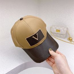 Mode Baseball Cap Dames Designer Merk Caps Hoeden Womens Mannen Klassieke Letter Printing Casquette Verstelbare Zon Hoed Zomer Luxe Emmer Hoed