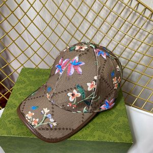 Mode honkbalpetten voor vrouw buitenvisser hoed heren emmer hoed met bloembrief sunhat luxe designer ball cap beanies casquette