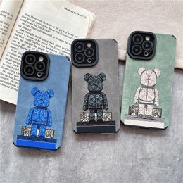 Fashion Bear Phone Case Soft Cover voor iPhone 11 12 12Pro 12PROMAX 13 13PRO 13PROMAX 14 14PRO 14PROMAX 14PLUS CASES