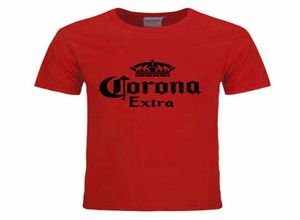 Mode Bier Corona Extra Band Print T-shirt Mannen Fitness Zomer Katoen Korte Mouw Crossfit T-shirts DIY0060D1552369