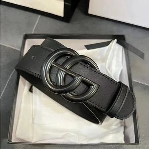 Ceinture de mode ceinture à boucle en métal ceinture de créateur pour femmes ceinture en or décontractée pour hommes d'affaires
