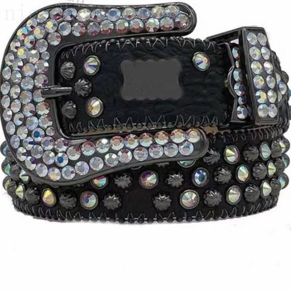 Ceintures de mode pour hommes designer Bb ceintures mode brillant strass unique en cuir cinto décontracté rouge noir ceintures de luxe pour femmes unisexe classique GA05 I4