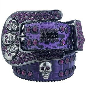 Ceintures de mode pour femmes mens designer BB ceinture simon brillant strass multicolore miss vendeur