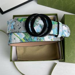 Ceintures de mode unisexes hommes de luxe ceinture de luxe Véritable ceinture pour hommes en cuir pour femmes ceinture de créateurs or lisse boucle femelle 3,8 cm avec boîte
