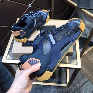 Mode beste topkwaliteit echt lederen handgemaakte multolor gradiënt technische sneakers mannen vrouwen beroemde schoenen trainers maat35-46 m kJK rh7000003