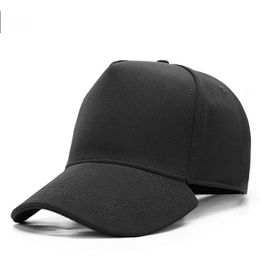 Mode grande et grande grande casquette de baseball pour homme femme plus taille plus taille 55-59cm 60-65cm 240411