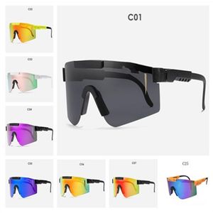 Lunettes de soleil polarisées pour vélo, à la mode, pour l'extérieur, UV400, sport, vtt, avec étui, 2023, Top PITS-01