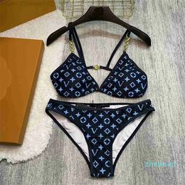 Fashion Bikini Designer Swim Women Swimsuits Bikini Set Multolors Summer Time Beach Bathing Suits Wind Swimwear S-XL Dames