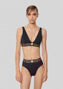 Designers de bikini de mode G chaîne Black Women Swimsuits Set Multicolors Summer Time Bathing Chape