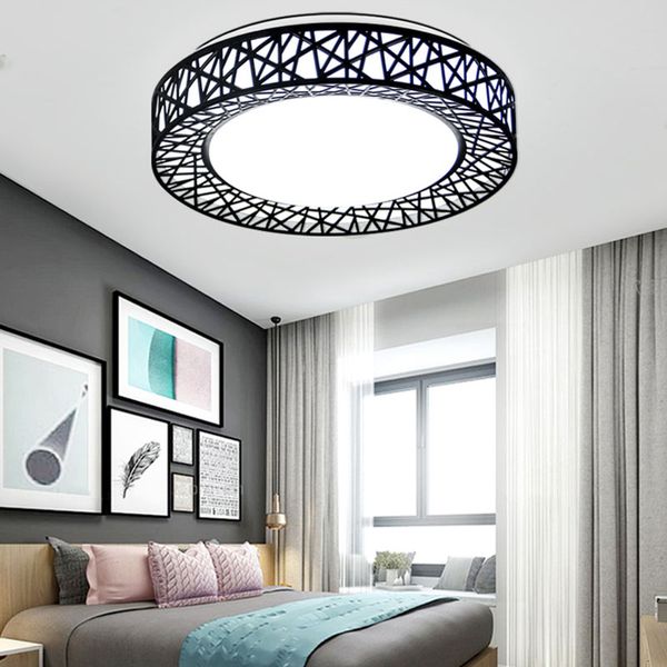 Mode nid d’oiseau LED plafonnier luminaire lampe moderne salon chambre cuisine salle de bain montage en Surface