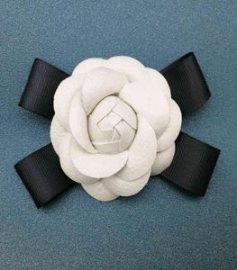 Mode noir arc tissu camélia fleur broche broche de mariage Costume bijoux accessoires grandes broches pour les femmes cadeaux59150781557339