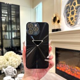 Fashion Black Desigenr Téléphone pour iPhone 15 Pro Max 14 13 12 Luxury Colorful P PhonCase Sobre à couverture étanche 2024 Vente chaude -5