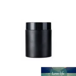 Fashion Black Frosted Glass Jars Cosmetic Cream Bottle Travel Cosmetic Dispenser Jar met binnenste PP-cover 5G-100G