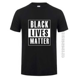 Mode Black Lives Matter T-shirt Zomer Mannen Katoen O Hals BLM T-shirts Cool Man Tshirt 210629