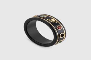 Mode zwarte ringen bague anillos moissanite voor heren en vrouwen engagement bruiloft sieraden minnaar gift99395566458502