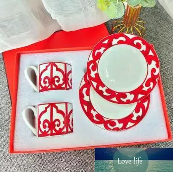 Fashion Bone China Porcelain Mugs Coffee tasses Cute Mugs Migs de grande capacité 500 ml Drinkware Birthday Gift Room Decoration