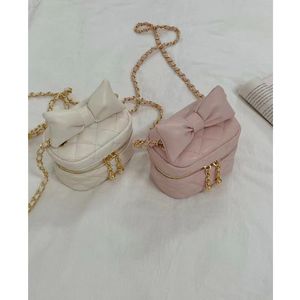 Fashion boog mini romp ketting schoudertas comfortabel eenvoudige gulle en veelzijdige collocatie handtas