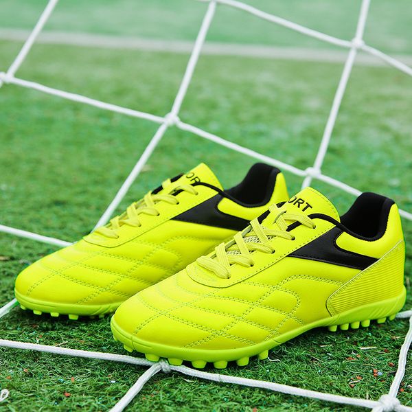 Zapatos de fútbol profesionales para niños a la moda, cómodos antideslizantes, zapatos de fútbol sala para niños, zapatillas de fútbol transpirables para niños