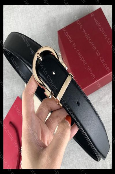 Fashion Boys Waistband Gerined Leather Man Belt Width 34 cm Men Belts Luxury Designer Belts lisses Buckle V Cintura Ceinture avec 2034534