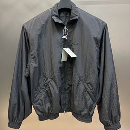 Veste en coton pour hommes, marque à la mode, avec épaulettes détachables, Trench-Coat de sport, Patchwork à rayures, veste de Destruction pour hommes