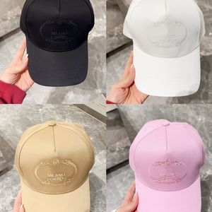 Brand de mode Baseball Hat Designers Men Femmes Broidered Lettres Baseball Chapeaux de baseball Summer Suns Holiday Ball Ball Hat Street Sunhats