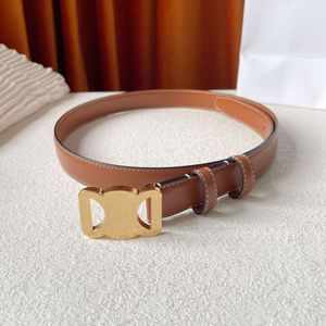 Fashion Brand Belt Luxury Designer Men Femmes Femmes Boucle de cuir authentique Couioir Thin Bend 2,5 cm / 1,8 cm Pantal