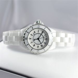 Fashion Brand en céramique Watch H0968 32 38 mm résistant à l'eau Luxury Gift pour femmes Quartz Montres de bracelet haut de gamme Relogio 342p