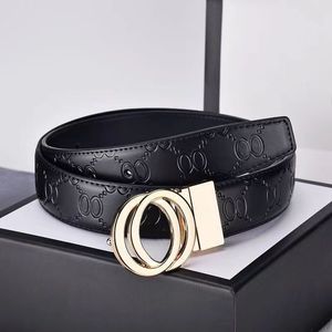 Modemerk ontwerp riem klassieke mode casual riem dames zwarte leren riem zakelijke riem heren en dames luxe riem die uw vertrouwen en smaak laat zien