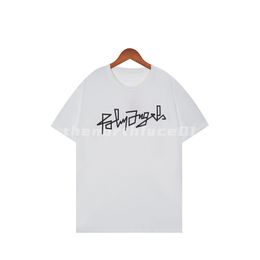 Modemarke Design Herren T-Shirt Luxus Briefdruck Rundhals Kurzarm Sommer T-Shirt Casual Top Schwarz Weiß Rot Asiatische Größe S-3XL