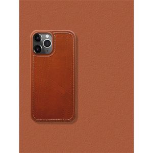 Cas de téléphone de concepteur de marque de mode pour Iphone 11 12 Pro X / XS / XR Max 7p / 8p Femme Hommes De Luxe En Cuir Smartphones Cas Équipé Cas