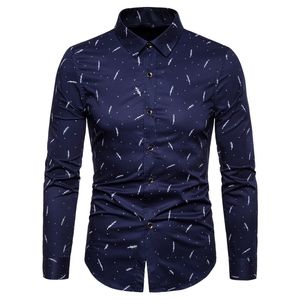 Chemise de créatrice de marque de mode chemise de robe pour hommes coton 5xl slim fit street wear à manches longues de haute qualité vêtements décontractés 210331