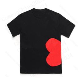 Marque de mode Garcons CDG T-shirt Amoureux des créateurs Hommes et femmes Love Heart Com Des Play Coton à manches courtes Unisexe Streetwear Col rond T-shirt Tee Fashion Tee Hot Tops