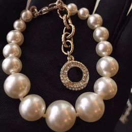 Chakras de marque de mode ont des timbres bracelets de créateurs de perles pour dame femmes fête amoureux de mariage cadeau fiançailles bijoux de luxe avec BOX