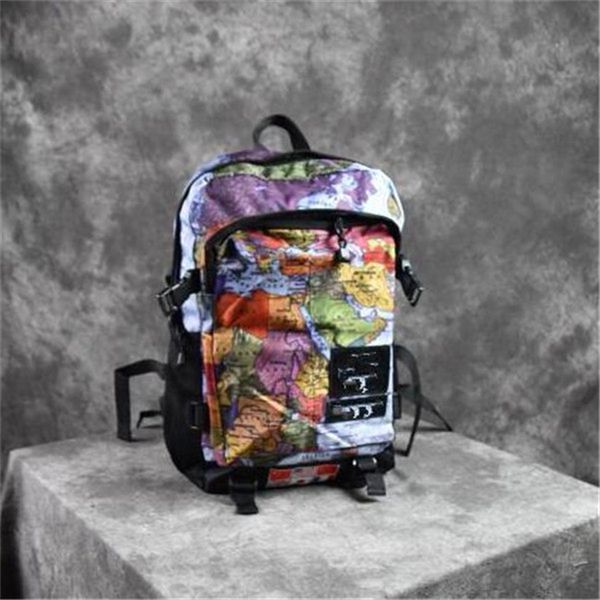 Mochila de hip-hop de la marca de moda paquetes al aire libre diseñadores impermeables mochila bolsa bolsas para niñas de niña