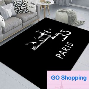 Marca de marca de moda sala de estar dormitorio alfombra alfombras alfombrillas de ropa tienda de ropa fotografía internet celebridades resistentes a las manchas quatily