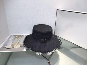 Chapeau de pêcheur JA de marque française typique pour fille, chapeau chaud avec lettre correcte, automne et hiver, mode d'extérieur