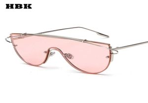 modemerk lens sunglasse metaal vintage oversized getinte zonnebril spiegel mannelijke vrouwelijke roze gele koel 2105293523022