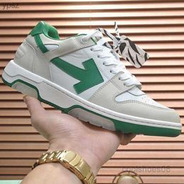 Fashion Brand Luxury Casual Chores Mens and Womens Green Arrow Mountaine de marche Marche Special Sports Jogging Chaussures Soles sans glissement